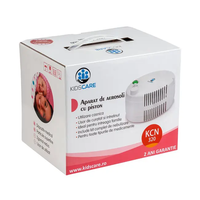 Aparat de aerosoli cu compresor kidscare kcn320