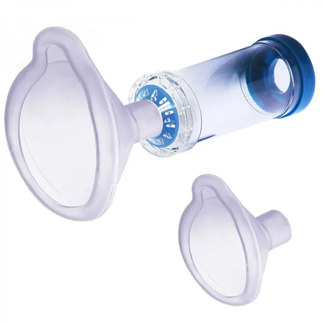Camera de inhalare kidscare cu 2 masti pentru bebelusi si copii
