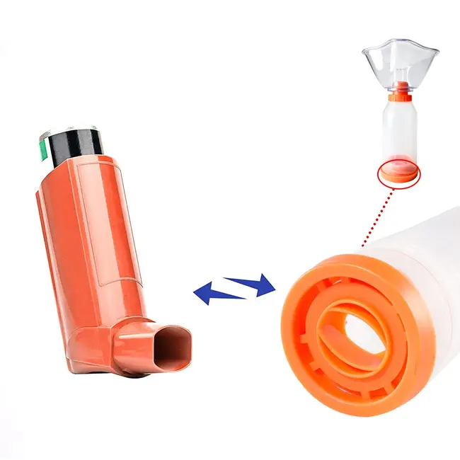 Camera de inhalare kidscare cu masca pentru copii si adulti kc-ci12, 175ml