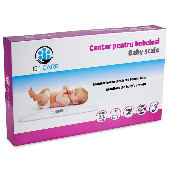 Cantar electronic pentru bebelusi kidscare kcc301