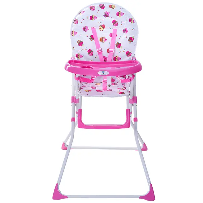 Scaun de masa bimba kidscare, roz