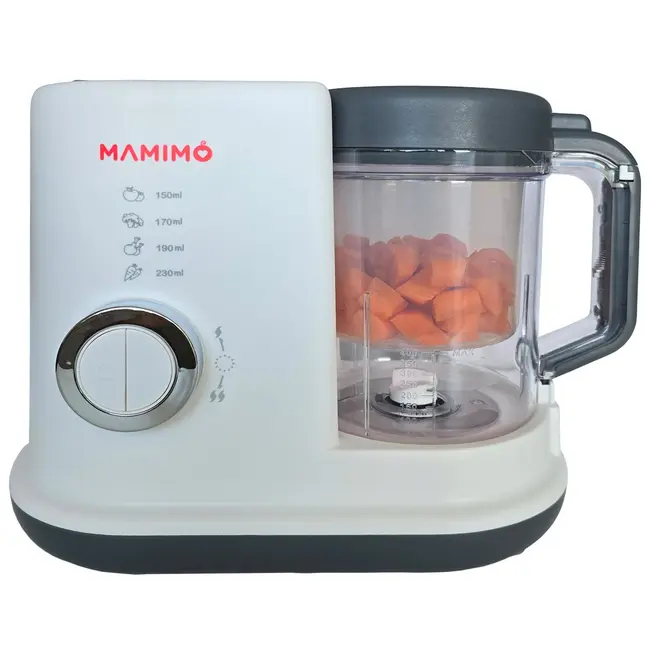 Aparat de gatit cu aburi si functie de blender 2 in 1 mamimo bfp8001
