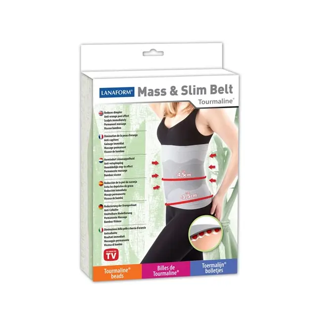 Centura anticelulitica mass &amp; slim belt lanaform