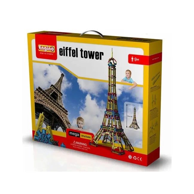 Mega structuri: turnul eiffel engino