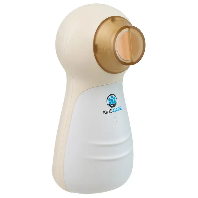 Pila electrica de unghii pentru bebelusi kidscare, cu capete pentru nou nascuti si adulti, cu lumina