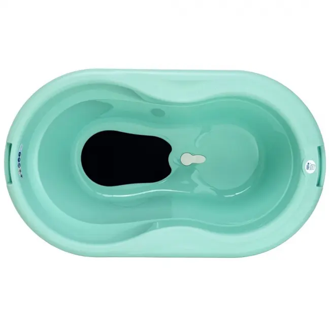 Cadita top cu suport antiderapant, swedish green, +0 luni, rotho babydesign