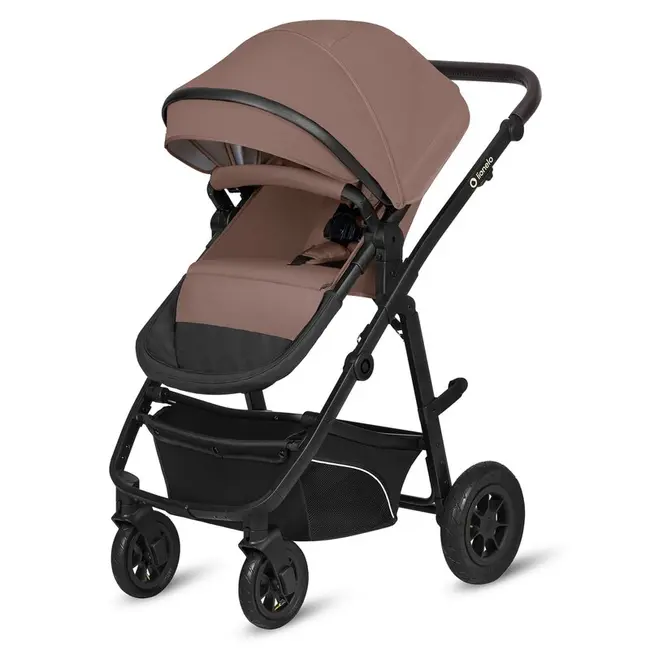 Carucior 3 in 1, Lionelo, Bianka, Transformabil, Cadru aluminiu, Cu landou si salteluta moale, Cu scoica auto, Cu multiple accesorii, Sustine 22 kg, 0 luni+, EN1466:2014+AC:2015, EN1888, Bej Taupe BYNLO-BIANKA_3IN1_BEIGE_TAUPE