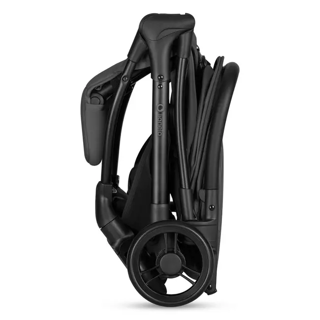 Carucior sport, Lionelo, Agia, 7.3 kg, Ultracompact, Pliere rapida cu o mana, Suport pentru biberon inclus, Sezutul lat si confortabil, 6-48 luni, Sustine 22 kg, Gri BYNLO-AGIA_GREY_STONE