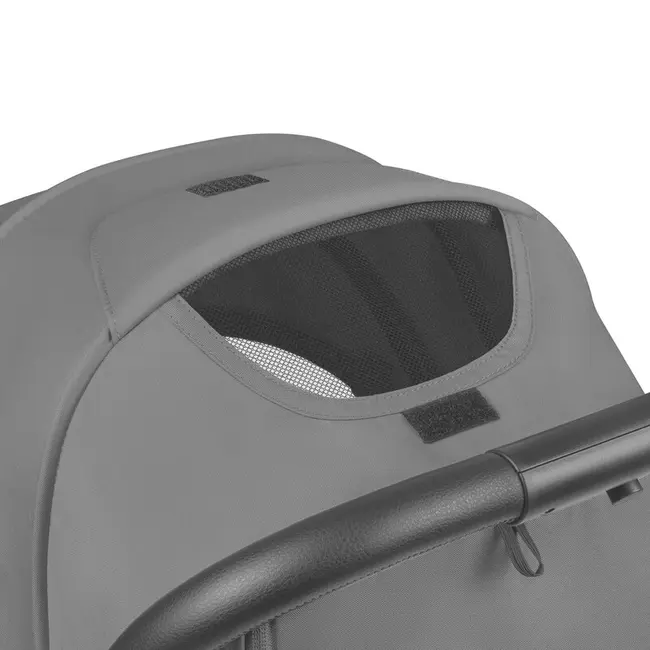 Carucior sport, Lionelo, Agia, 7.3 kg, Ultracompact, Pliere rapida cu o mana, Suport pentru biberon inclus, Sezutul lat si confortabil, 6-48 luni, Sustine 22 kg, Gri BYNLO-AGIA_GREY_STONE