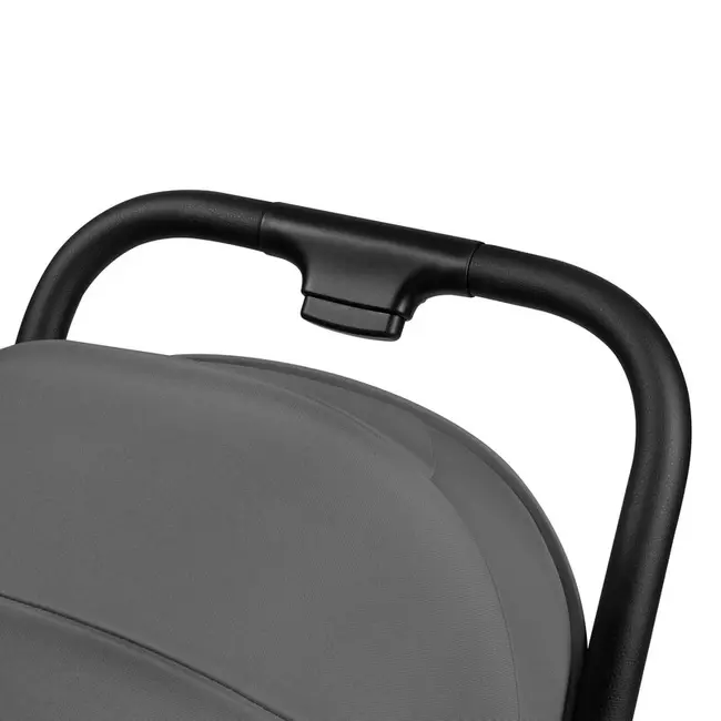 Carucior sport, Lionelo, Agia, 7.3 kg, Ultracompact, Pliere rapida cu o mana, Suport pentru biberon inclus, Sezutul lat si confortabil, 6-48 luni, Sustine 22 kg, Gri BYNLO-AGIA_GREY_STONE