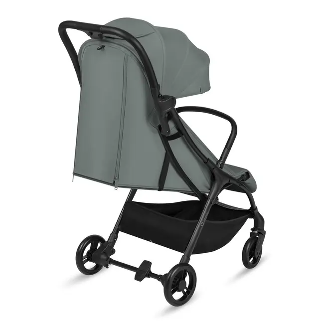 Carucior sport, Lionelo, Agia, 7.3 kg, Ultracompact, Pliere rapida cu o mana, Suport pentru biberon inclus, Sezutul lat si confortabil, 6-48 luni, Sustine 22 kg, Verde BYNLO-AGIA_GREEN_SAGE