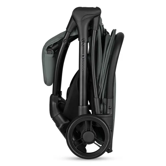 Carucior sport, Lionelo, Agia, 7.3 kg, Ultracompact, Pliere rapida cu o mana, Suport pentru biberon inclus, Sezutul lat si confortabil, 6-48 luni, Sustine 22 kg, Verde BYNLO-AGIA_GREEN_SAGE