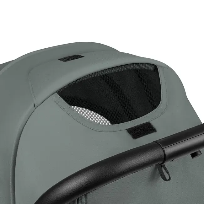 Carucior sport, Lionelo, Agia, 7.3 kg, Ultracompact, Pliere rapida cu o mana, Suport pentru biberon inclus, Sezutul lat si confortabil, 6-48 luni, Sustine 22 kg, Verde BYNLO-AGIA_GREEN_SAGE