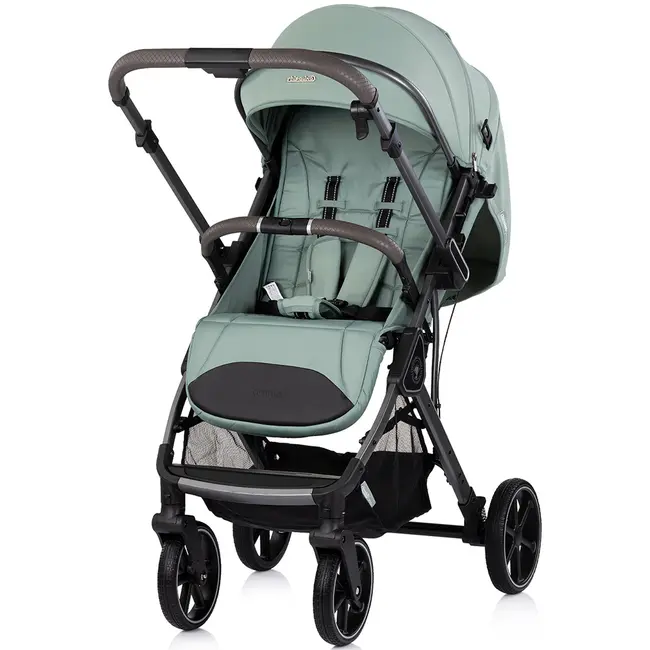 Carucior sport Chipolino Omnia cu maner reversibil matcha HUBLKOM02605MA