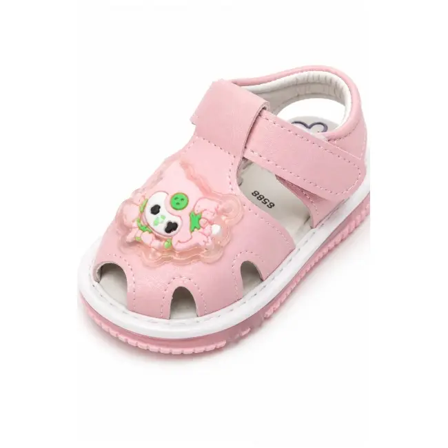 Sandale roz usoare cu luminite - cartoon sndn5-15
