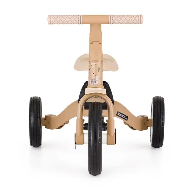Tricicleta, Petite&Mars, Turbo, Editie limitata, 5 in 1, Multifunctionala, Vehicul de impins, Bicicleta cu/fara pedale, Cu maner de ghidaj, Detasabil, Roti din cauciuc, Pana la 25 kg, 1.5-5 ani, Llama Vibes BYN613365