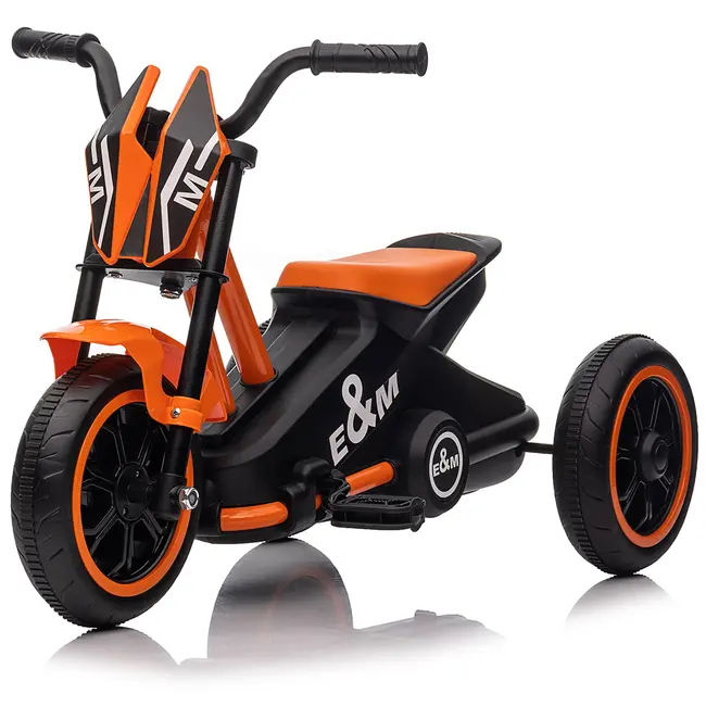 Tricicleta cu pedale pentru copii g301 kidscare, culoare orange, pentru 3 ani+