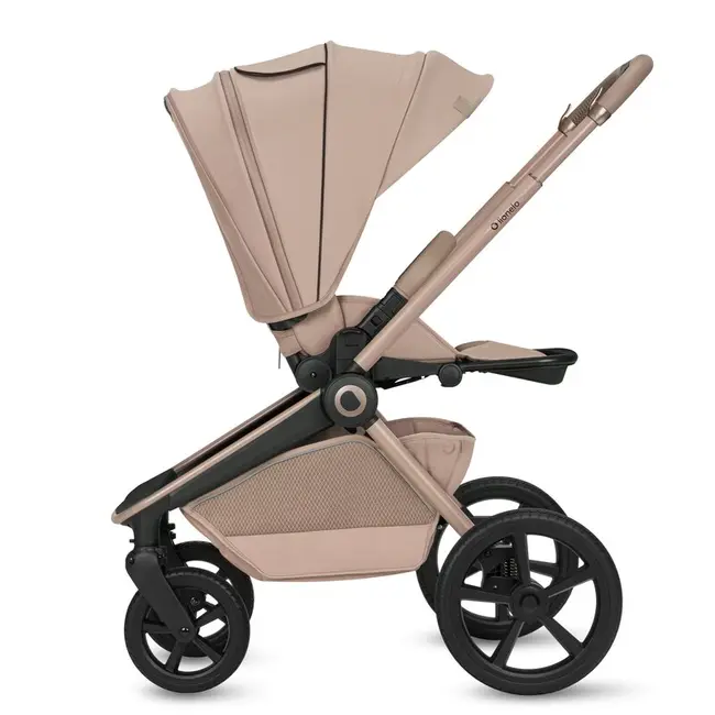 Carucior 3 in 1, Lionelo, Freya, Cu scoica ADAC, Landou si salteluta ventilate, Pliabil, Reglare spatar in 3 pozitii, Suport de picioare in 4 pozitii, Maner reglabil in 3 pozitii, Sustine 22 kg, Cu accesorii, 0 luni+, Bej BYNLO-FREYA_3IN1_BEIGE_SAND