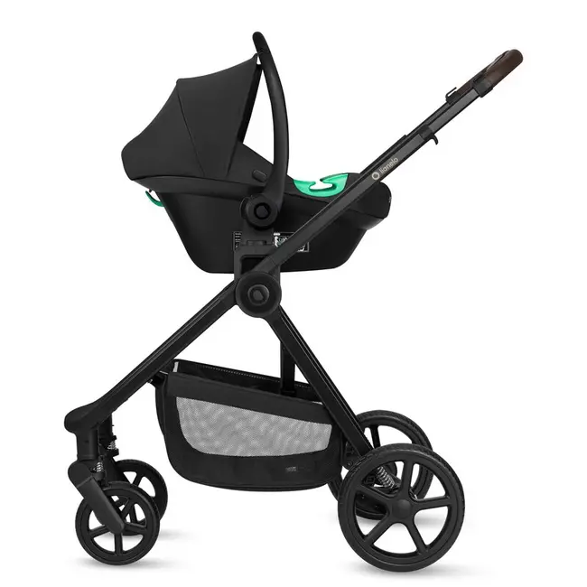 Carucior 3 in 1, Lionelo, Greet, Pana la 15 kg, Cadru aluminiu, Cu landou si salteluta moale, Cu scoica auto, Reversibil, Cu accesorii, Maner, suport pentru picioare, spatar reglabile, Bej BYNLO-GREET_BEIGE_TAUPE