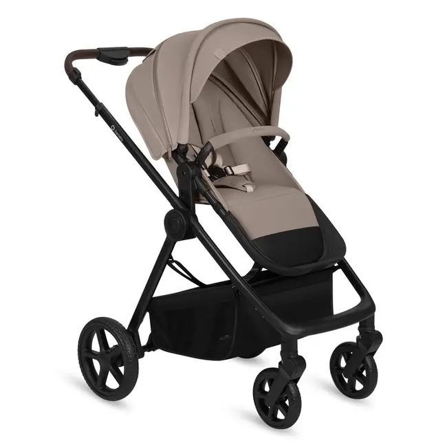 Carucior 3 in 1, Lionelo, Greet, Pana la 15 kg, Cadru aluminiu, Cu landou si salteluta moale, Cu scoica auto, Reversibil, Cu accesorii, Maner, suport pentru picioare, spatar reglabile, Bej BYNLO-GREET_BEIGE_TAUPE