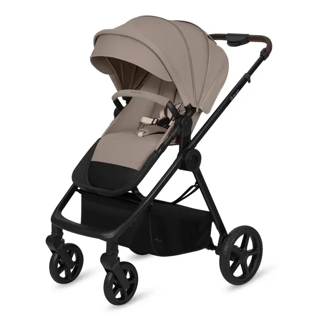 Carucior 3 in 1, Lionelo, Greet, Pana la 15 kg, Cadru aluminiu, Cu landou si salteluta moale, Cu scoica auto, Reversibil, Cu accesorii, Maner, suport pentru picioare, spatar reglabile, Bej BYNLO-GREET_BEIGE_TAUPE