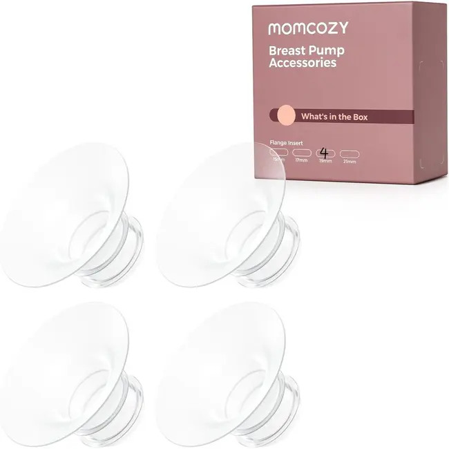 Set 4 flanse 19 mm pentru pompe de san Momcozy M5, M6 si M9