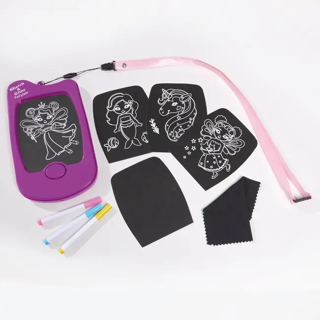 Mini tablita desen cu led - taramul basmelor