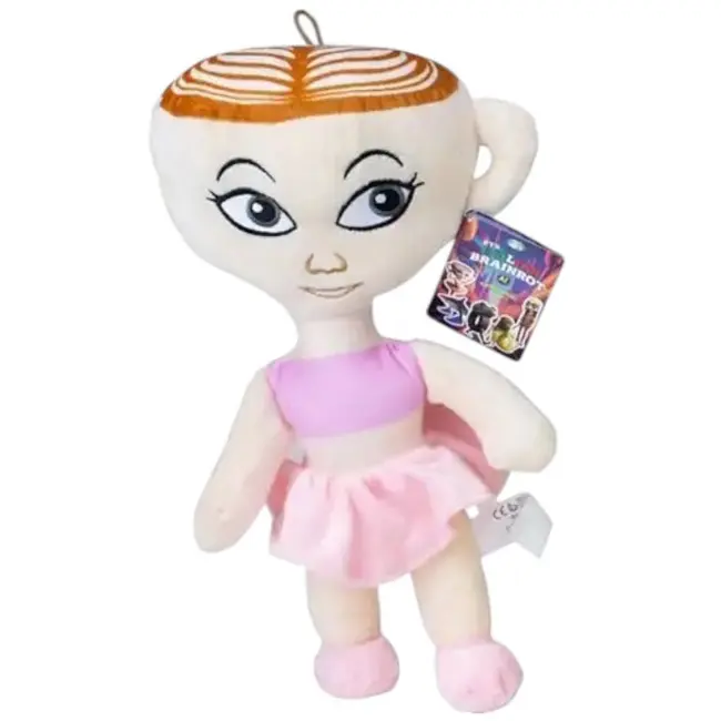 Jucarie din plus Ballerina Cappuccina, Italian Brainrot, 30 cm
