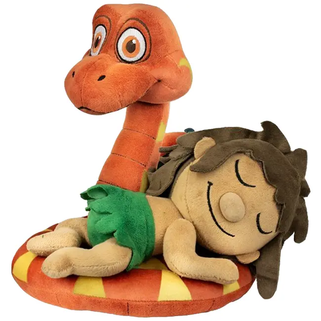 Jucarie din plus Mowgli & Kaa, Cartea Junglei, 25 cm
