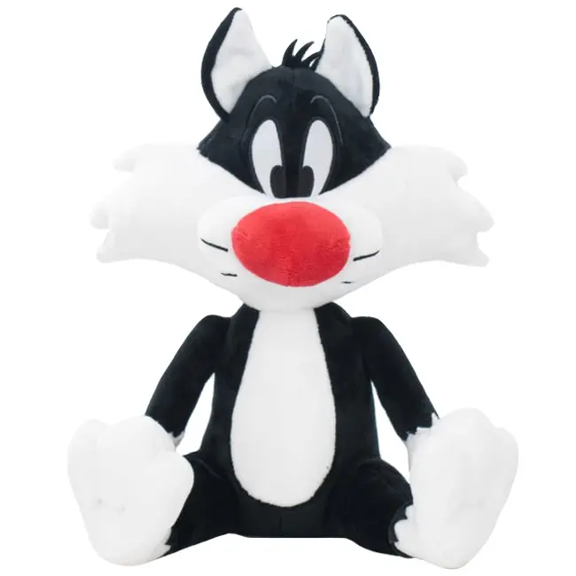 Jucarie din plus Sylvester, Looney Tunes, 25 cm (asezat)