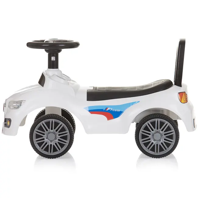 Masinuta de impins Chipolino Sprinter white HUBROCSPR02402WH