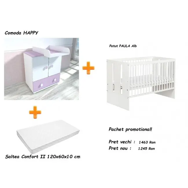 Mobilier Camera copii Si Bebelusi MyKids HAPPY MYK00089256