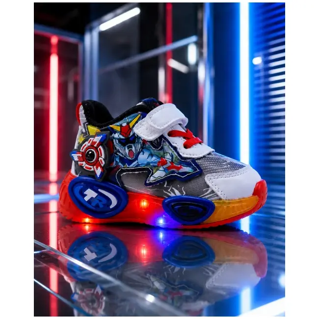 Pantofi sport cu lumini led, model robo, multicolor adt-60-2