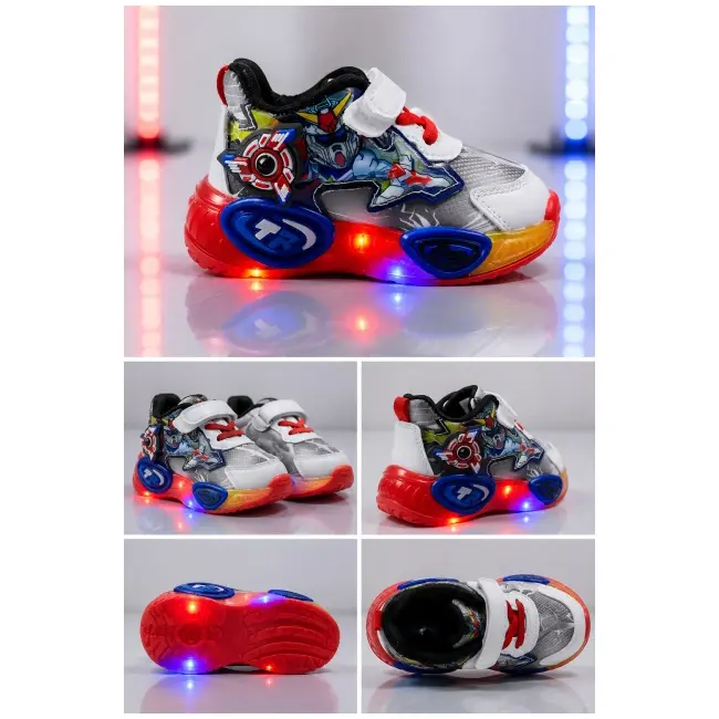 Pantofi sport cu lumini led, model robo, multicolor adt-60-2