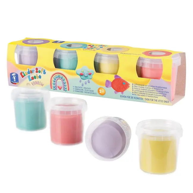 Plastilina non-toxica kinder soft dough - curcubeu