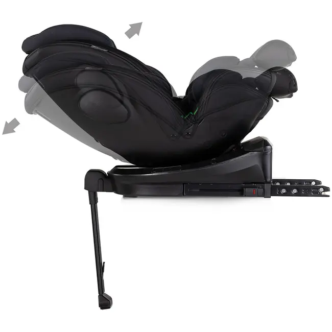 Scaun auto Chipolino Hypnotic Plus I-Size 40-150 cm cu sistem Isofix si sezut rotativ charcoal HUBSTKHYPS0261CH