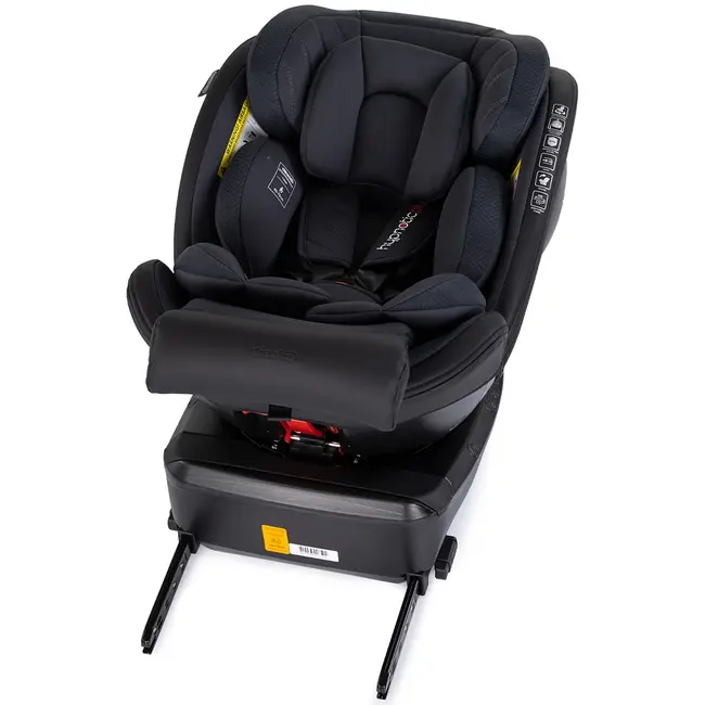 Scaun auto Chipolino Hypnotic Plus I-Size 40-150 cm cu sistem Isofix si sezut rotativ charcoal HUBSTKHYPS0261CH