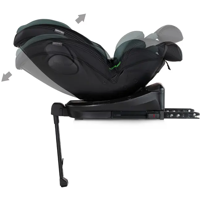 Scaun auto Chipolino Hypnotic Plus I-Size 40-150 cm cu sistem Isofix si sezut rotativ green HUBSTKHYPS0264GR