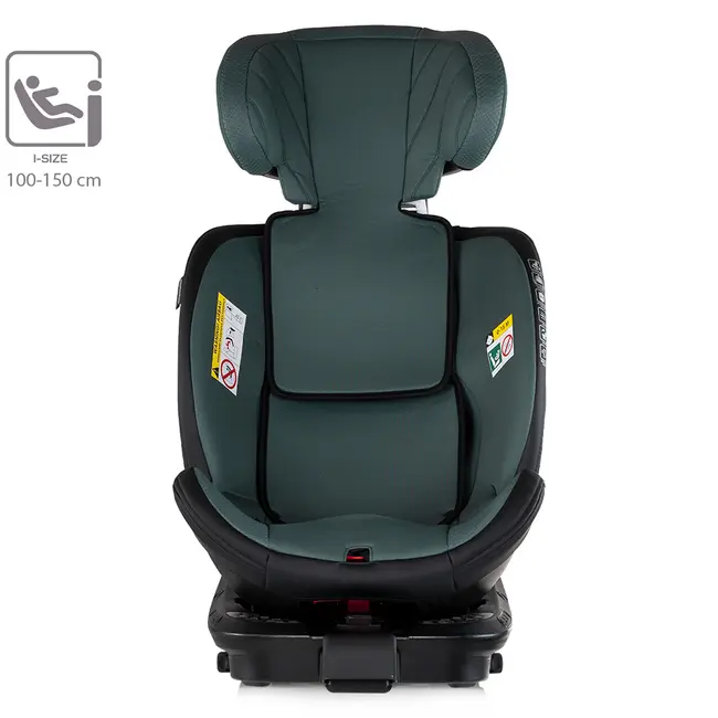 Scaun auto Chipolino Hypnotic Plus I-Size 40-150 cm cu sistem Isofix si sezut rotativ green HUBSTKHYPS0264GR