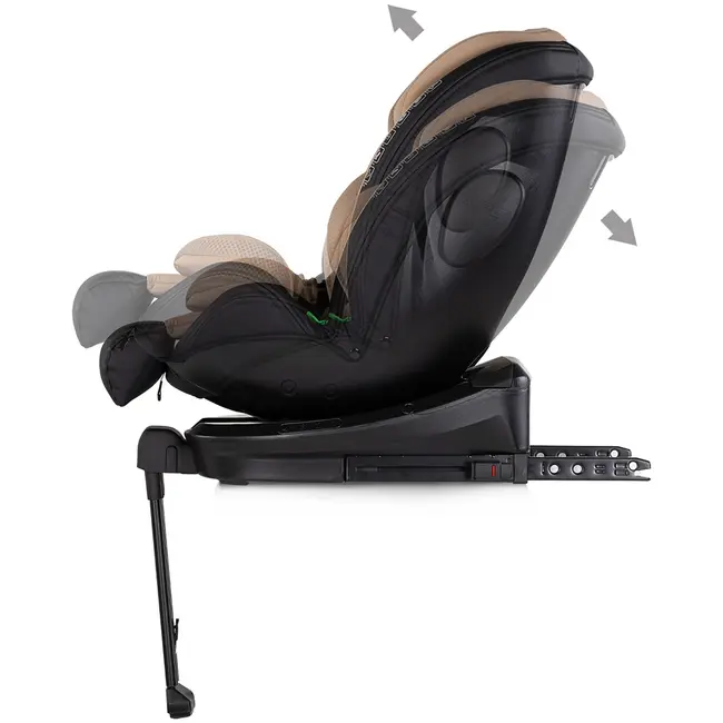 Scaun auto Chipolino Hypnotic Plus I-Size 40-150 cm cu sistem Isofix si sezut rotativ latte HUBSTKHYPS0263LA