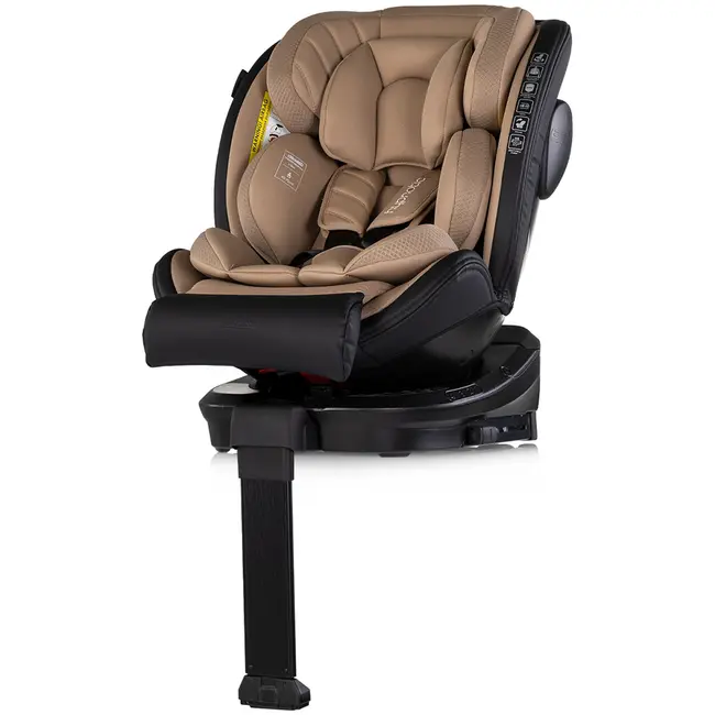 Scaun auto Chipolino Hypnotic Plus I-Size 40-150 cm cu sistem Isofix si sezut rotativ latte HUBSTKHYPS0263LA