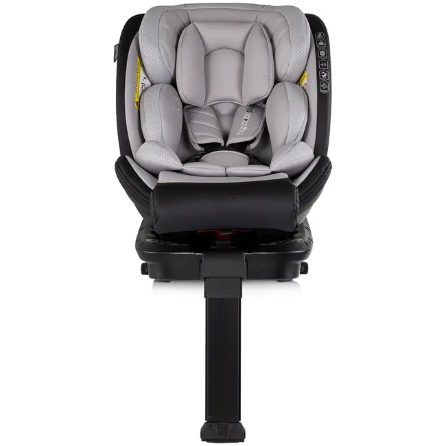 Scaun auto Chipolino Hypnotic Plus I-Size 40-150 cm cu sistem Isofix si sezut rotativ platinum HUBSTKHYPS0262PL