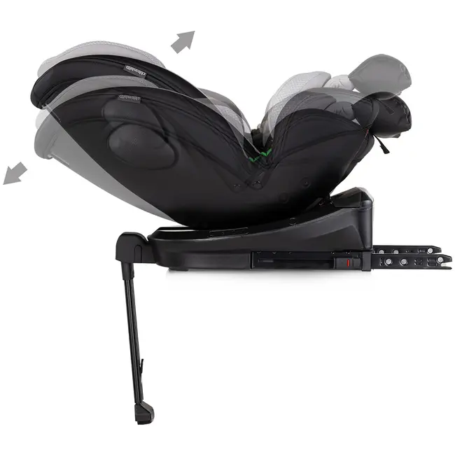 Scaun auto Chipolino Hypnotic Plus I-Size 40-150 cm cu sistem Isofix si sezut rotativ platinum HUBSTKHYPS0262PL