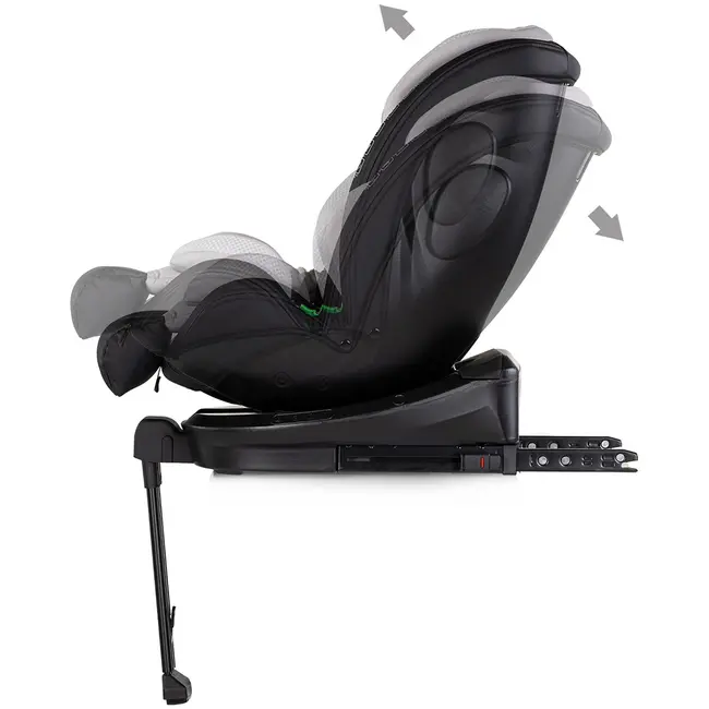 Scaun auto Chipolino Hypnotic Plus I-Size 40-150 cm cu sistem Isofix si sezut rotativ platinum HUBSTKHYPS0262PL