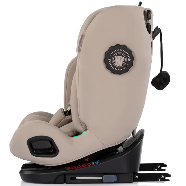 Scaun auto Chipolino Techno iGrow I-Size 40-150 cm cu sistem Isofix si sezut rotativ latte HUBSTKTHG02603LA