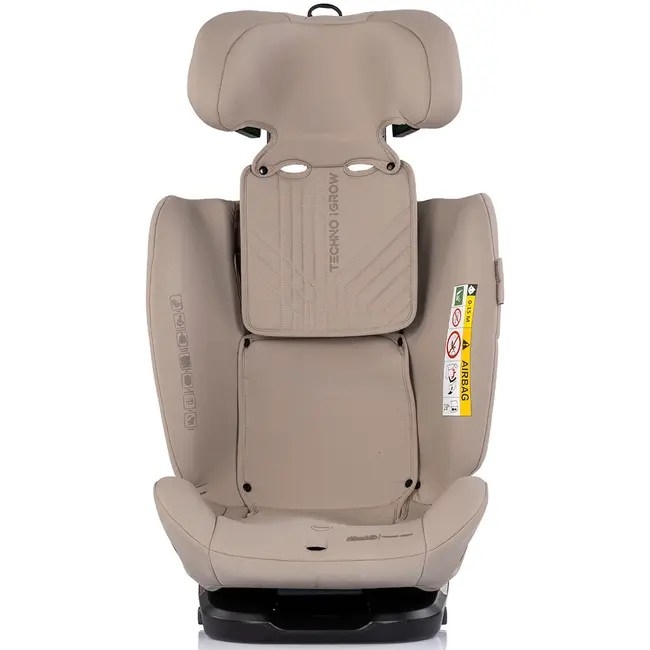 Scaun auto Chipolino Techno iGrow I-Size 40-150 cm cu sistem Isofix si sezut rotativ latte HUBSTKTHG02603LA