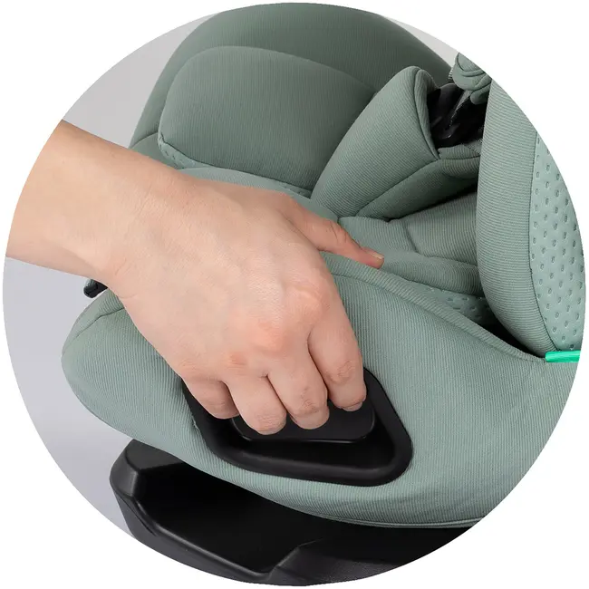 Scaun auto Chipolino Techno iGrow I-Size 40-150 cm cu sistem Isofix si sezut rotativ matcha HUBSTKTHG02604MA