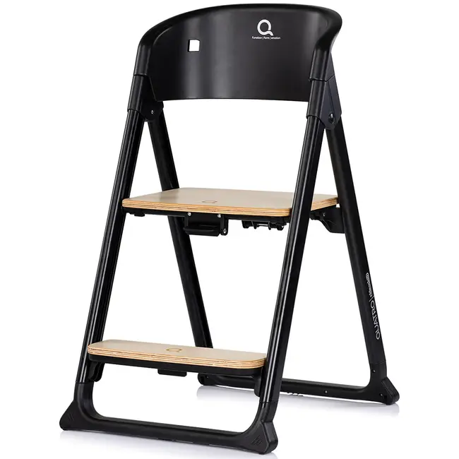 Scaun de masa Chipolino Quatro 4 in 1 charcoal HUBSTHQU02601CH