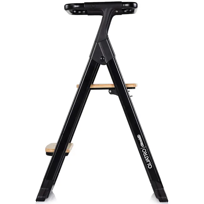 Scaun de masa Chipolino Quatro 4 in 1 charcoal HUBSTHQU02601CH