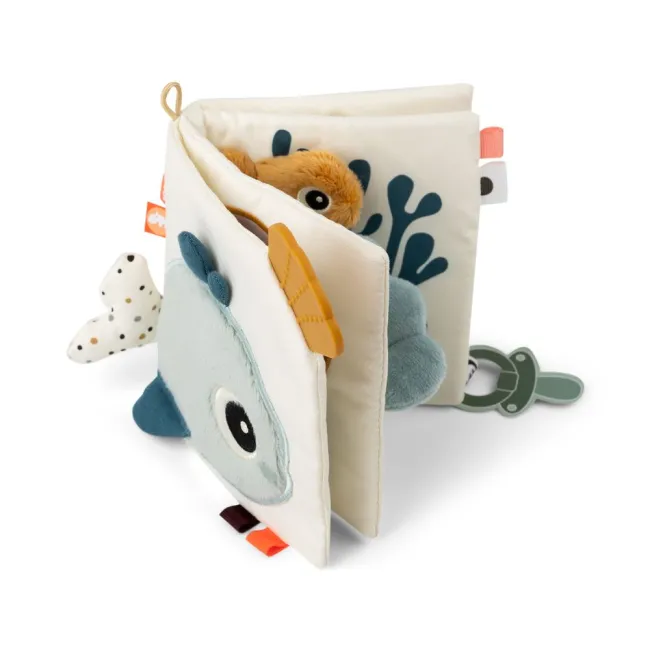 Carticica senzoriala cu activitati Done by Deer Sea Friends Colour Mix